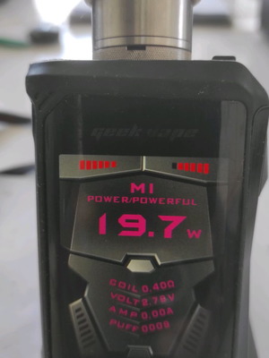 Geekvape Aegis X Mod 200 Watt μεταχειρισμένο, Stealth Black