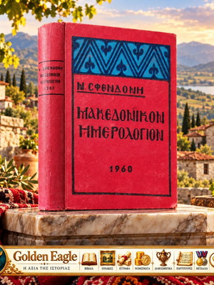 Νίκου Σφενδόνη Μακεδονικόν Ημερολόγιον 1960