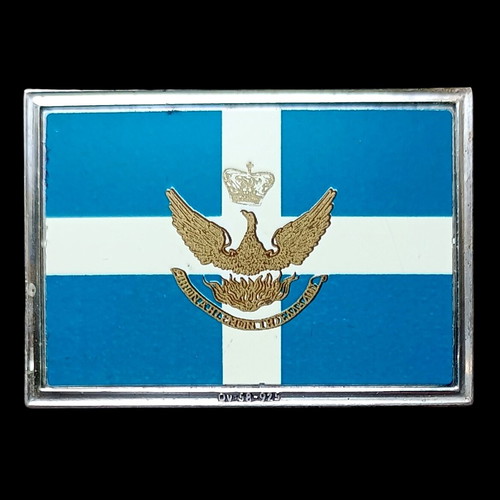 Othonian Period Flag 1833-1862 with 0.925 Silver Rod like new