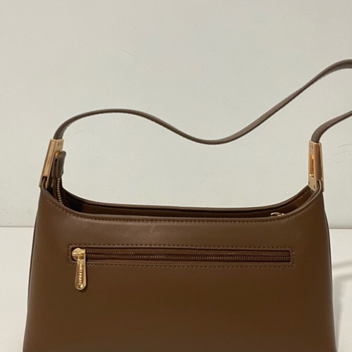 David Jones shoulder bag like new, brown with gold details