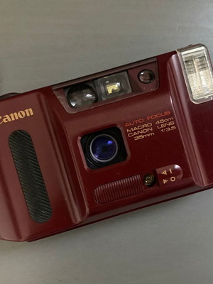 Canon vintage film camera used