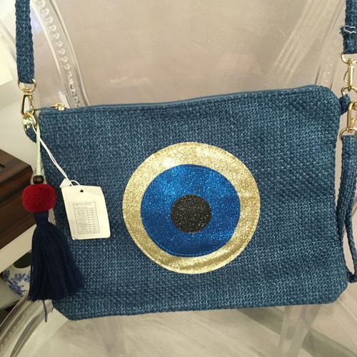 Summer bag new, shoulder style, blue