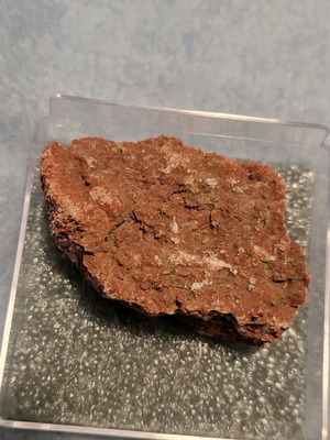 Red gypsum sample from Spain