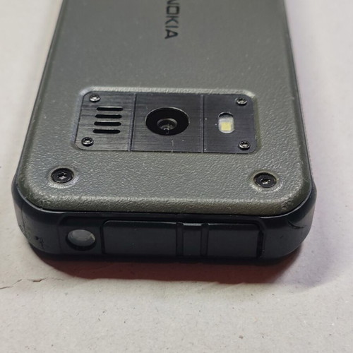 Nokia 800 Tough mobile phone, black, memory card slot