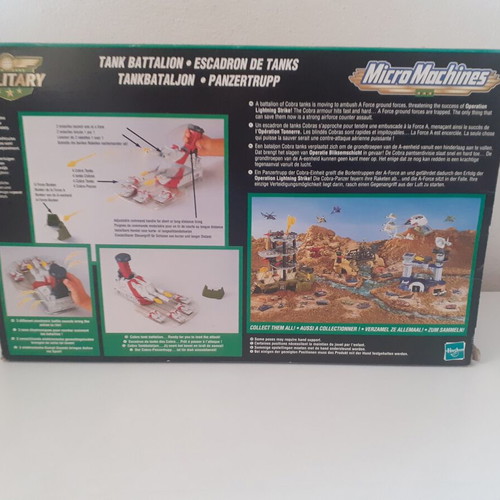 Micromachines Tank Battalion Hasbro 1999 new, sealed