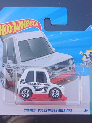 Hot Wheels Tooned Volkswagen Golf mk1 нов