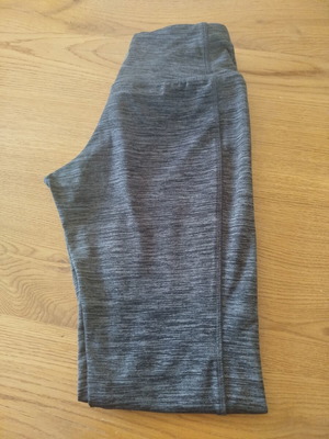 Sports leggings like new, gray, size S