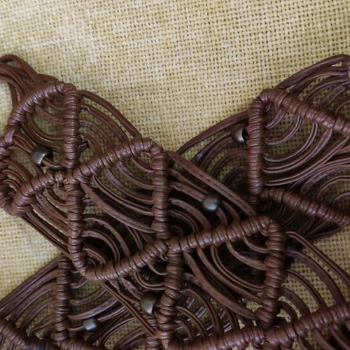 WOVEN LEATHER BELT