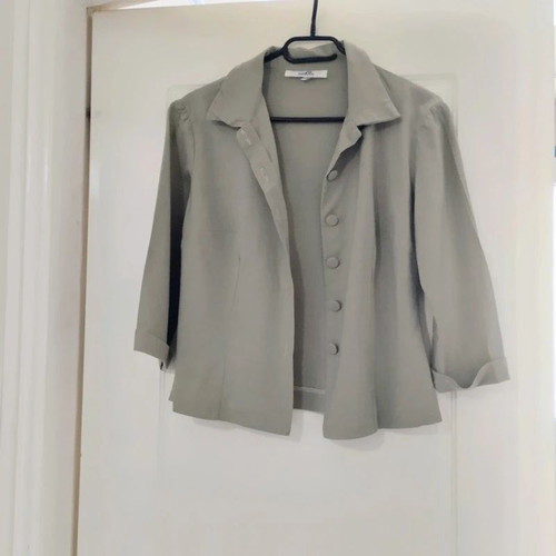Sofos vintage style blazer with 3/4 sleeves, size M