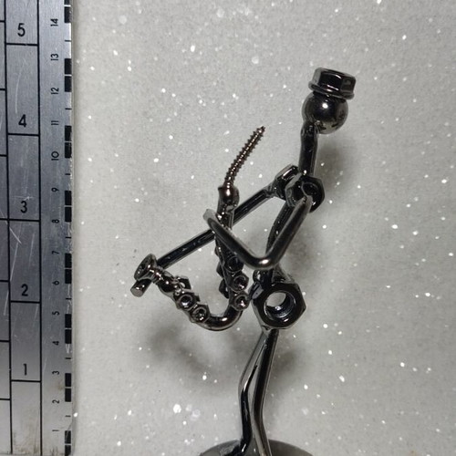 Handmade metal decorative figure