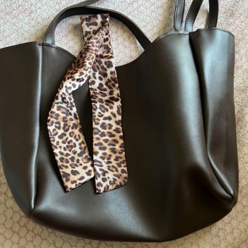 Brown handbag unused