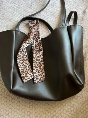 Brown handbag unused