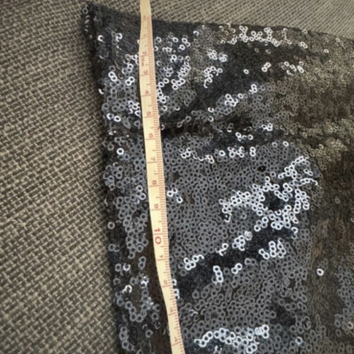 Esmara skirt with sequins like new, black and silver
