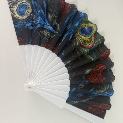 Fan like new, two different designs and colors
