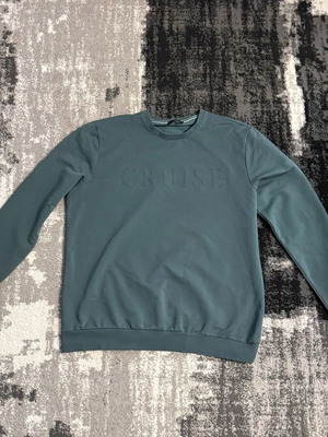 Men's long-sleeve shirt like new, green XXL