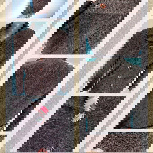 Μπουτίκ παλτό κατά μοντέλο Burda σαν καινούργιο