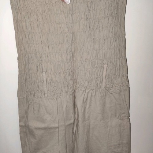Capri one-piece medium used, beige with elastic back