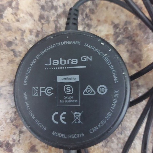 Jabra GN HSC016 wired stereo headset with USB and noise-cancelling microphone