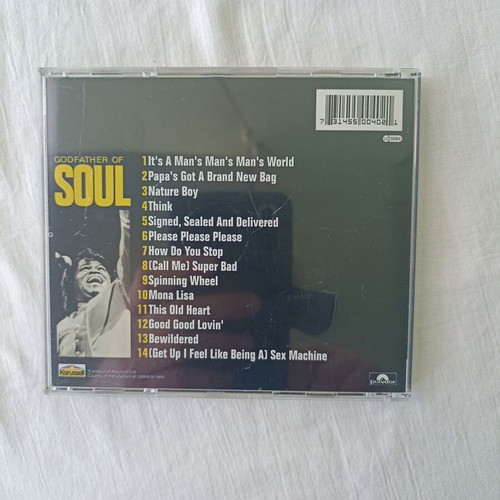 James Brown Godfather Of Soul CD new, R&B / Soul