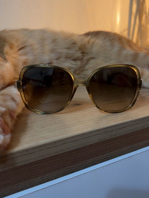 Giorgio Armani vintage sunglasses, brown and gold