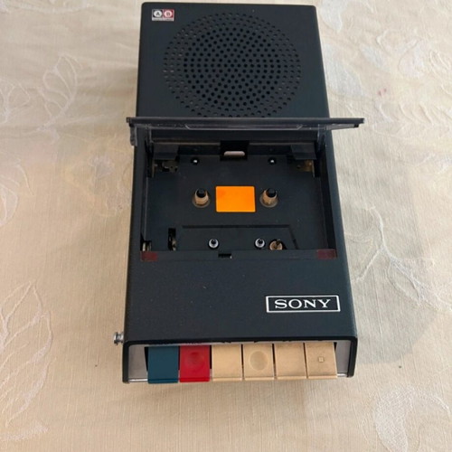 Sony TC60 cassette player 1971 with power cable