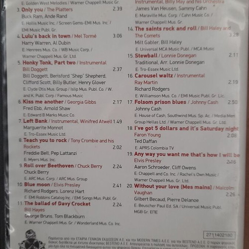 20 Hits The Year You Were Born 1956 CD3 used