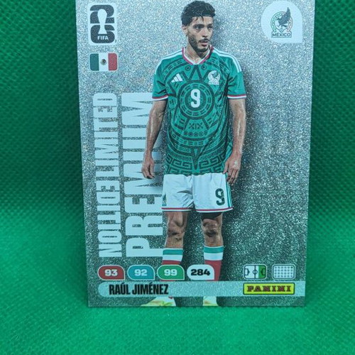 Raul Jimenez Limited Edition Premium κάρτα Panini FIFA World Cup 2026 καινούργια