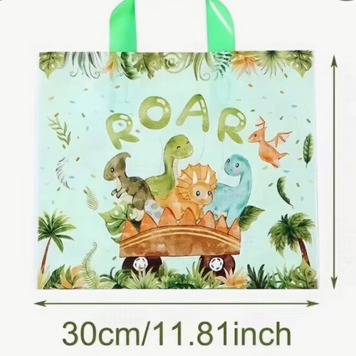 Dinosaur bags like new, pack of 30 for gifts