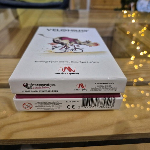 Velonimo board game with cards for 2-5 players, age 7+