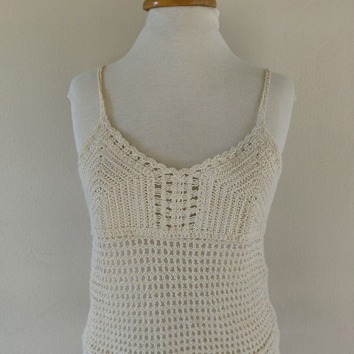 Knitted top, beige, size S
