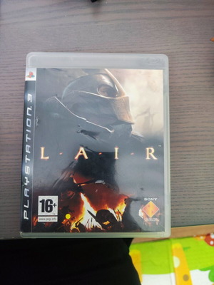 Lair PS3 used with case damage and scratched disk