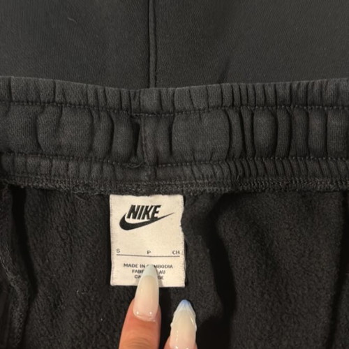 Nike tracksuit pants used, size S, black