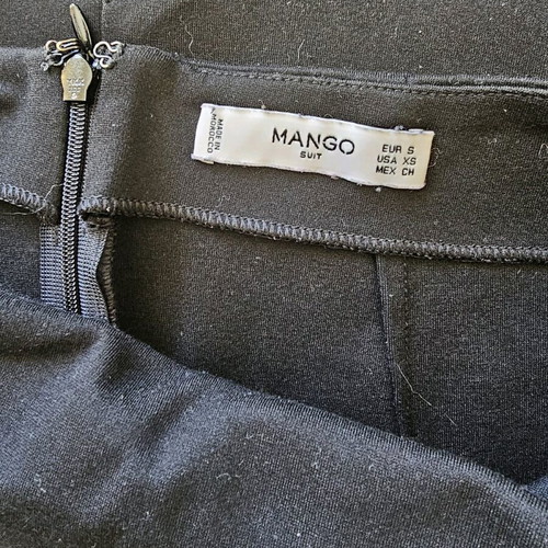 Mango black pencil skirt like new, size S