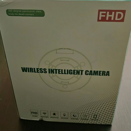 Ip camera new with 3 cameras, 1 360-degree and voice commands
