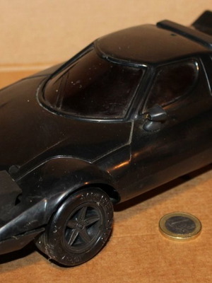 Lancia Stratos κουρδιστή μινιατούρα μεταχειρισμένη, λείπει η αεροτομή