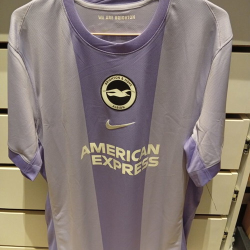 Brighton & Hove Albion 2025/26 away shirt Charalambos Kostoulas XL new