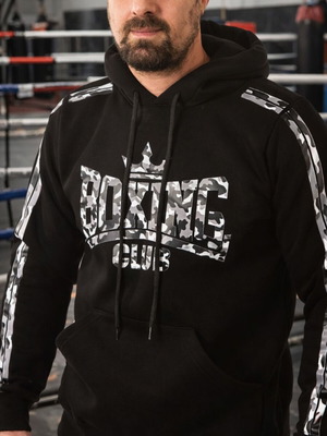 Men's Boxing Club NK hoodie new, black