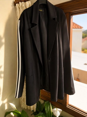 Blazer navy blue oversized like new