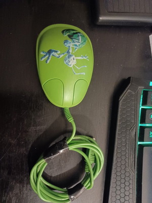Vintage PC mouse "A Bugs Life" Disney Pixar used, PS/2 1998