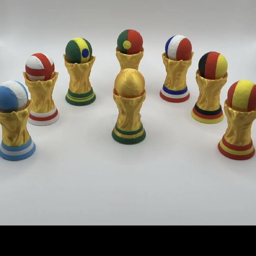 World Cup Trophy Clicker new, single piece