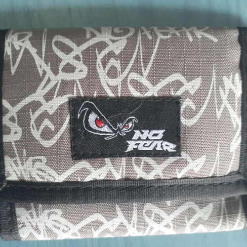 No Fear Unisex Shoulder Bag gray new with wallet gift