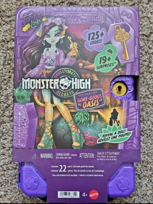 Monster High Skulltimate Secrets Jinafire doll brand new