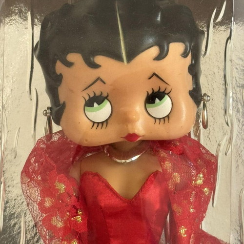 Vintage collectible Betty Boop doll new with box and stand
