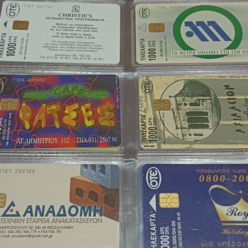 Phone cards pack of 240, like new, all different low print run