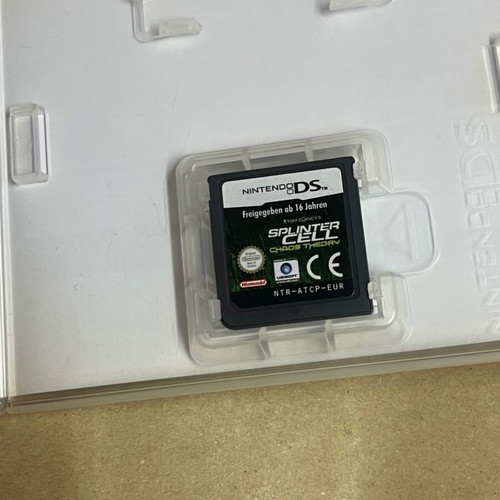 Splinter Cell Chaos Theory Nintendo DS game