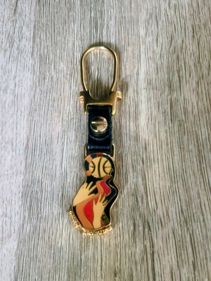 Eurobasket Athens 1995 collectible keychain used
