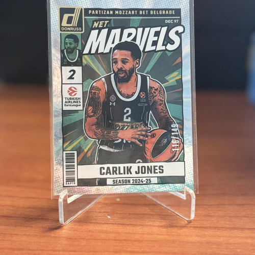 24-25 Panini EuroLeague Donruss Carlik Jones card 149