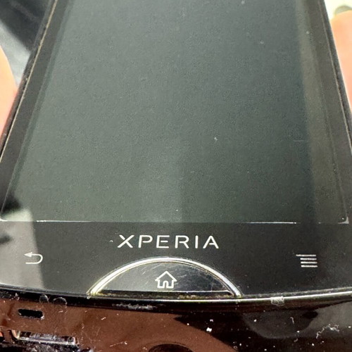 Sony Ericsson Xperia Mini used, black, 3-inch screen