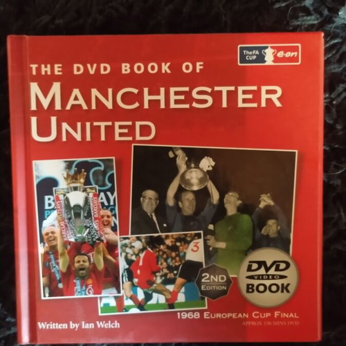 Manchester United book like new without DVD