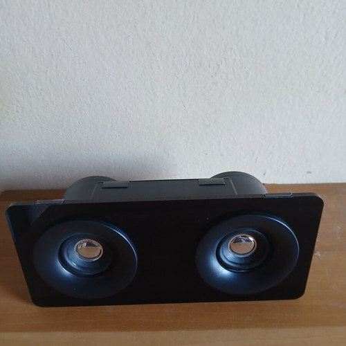 Compact Bluetooth speaker, modern black design